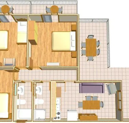Appartamento Adriatic View Terrace Podgora (Split-Dalmatia)